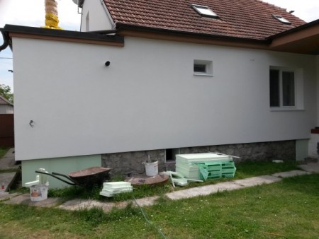 Lepenie soklov styrodurom
